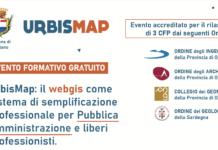 Il webgis come sistema di semplificazione professionale per Pubblica Amministrazione e liberi professionisti